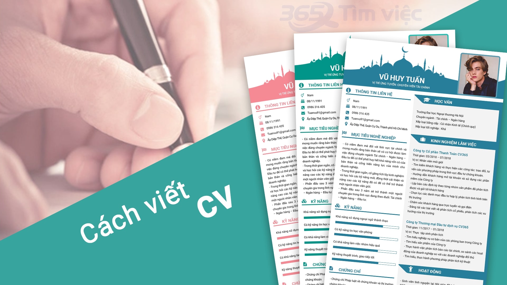 CV xin việc part time