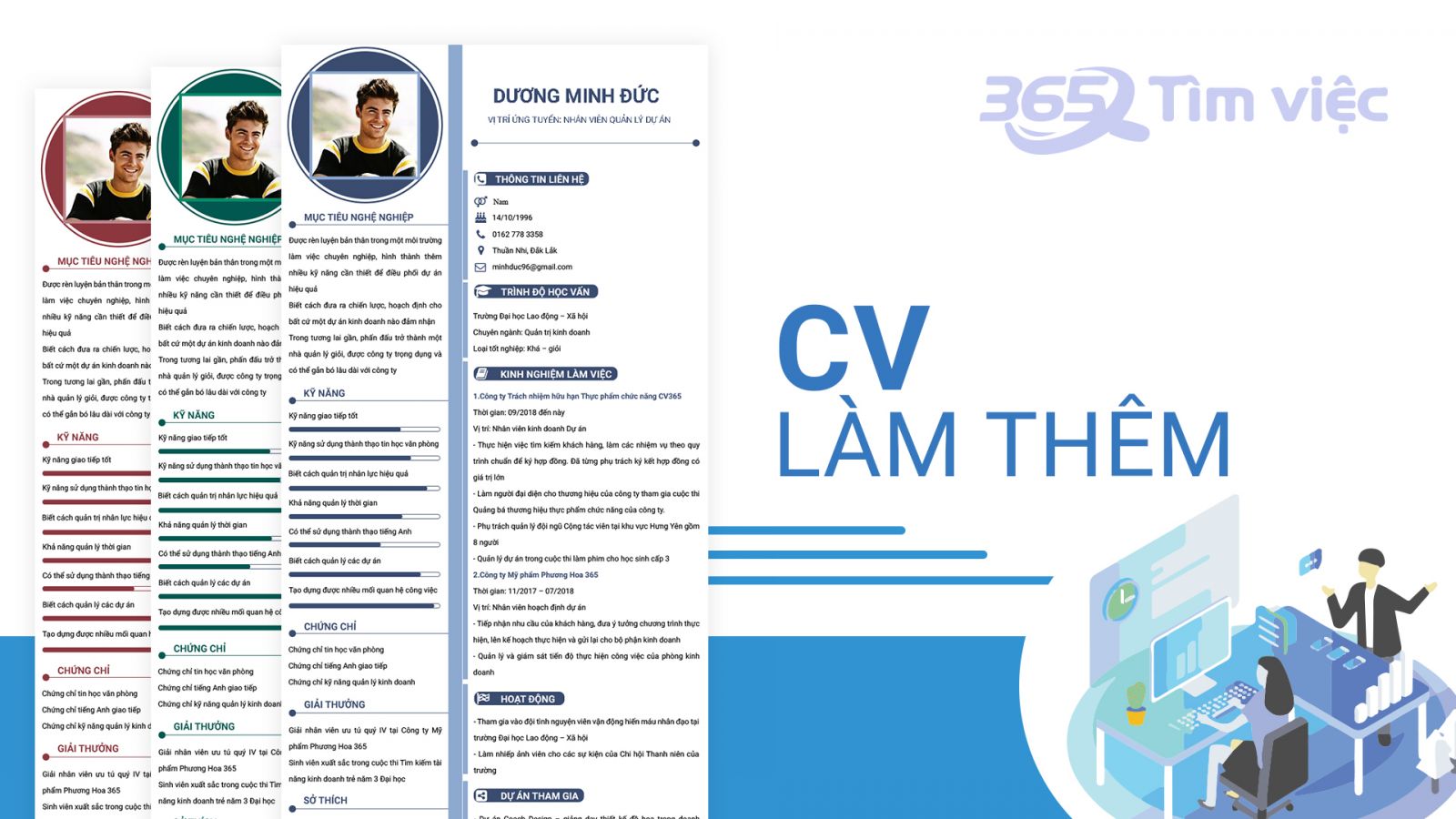 CV xin việc part time