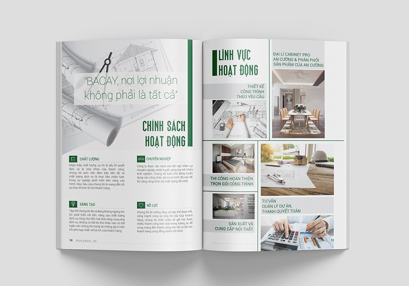 ​ mẫu hồ sơ công ty nội thất đẹp 1