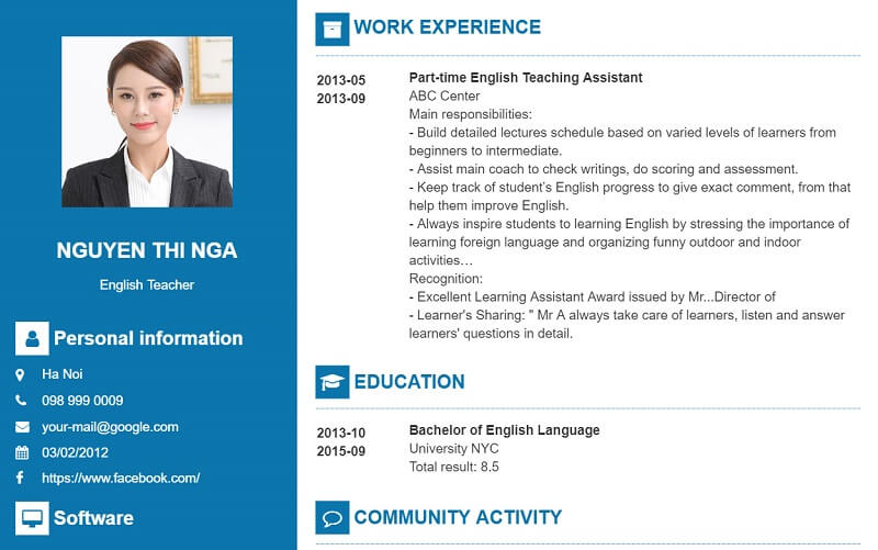 Nên viết CV tiếng Anh hay tiếng Việt