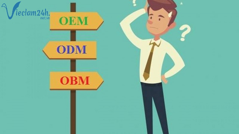 So sánh hàng OEM với OBM và ODM