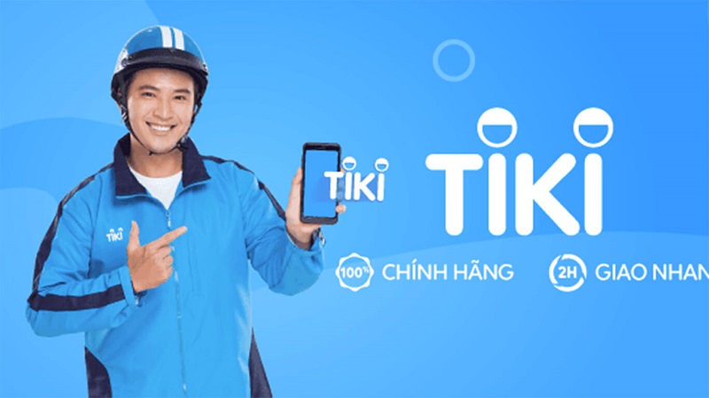 Tiki - sàn thương mại điện thử TOP 2 tại Việt Nam