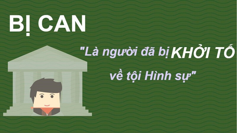 Bị can là gì?