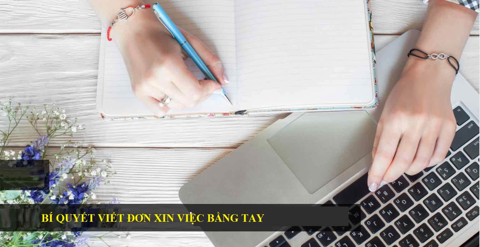 Bí quyết viết đơn xin việc bằng tay