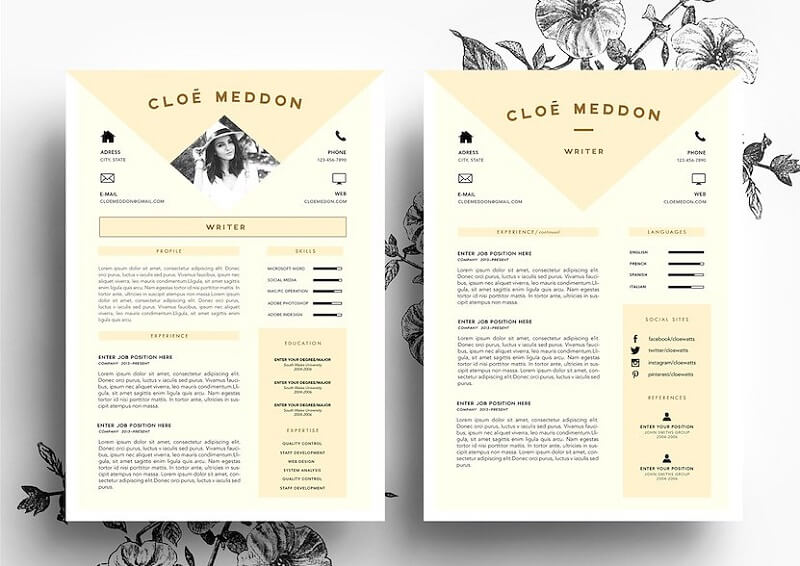 khái niệm bìa cv