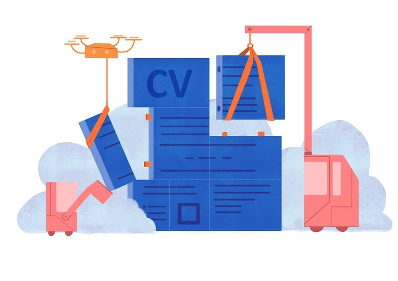 Bố cục của bản CV xin việc Logistic