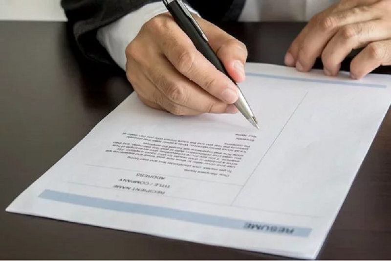 Bố cục thông tin của một CV xin việc bản word