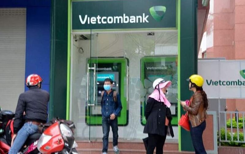 mạng lưới hoạt động của Vietcombank rất rộng