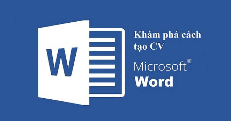 cách thiết kế CV trên bằng word