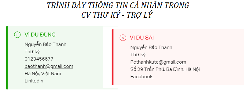 Cách trình bày CV xin việc thư ký - trợ lý dễ dàng thu hút