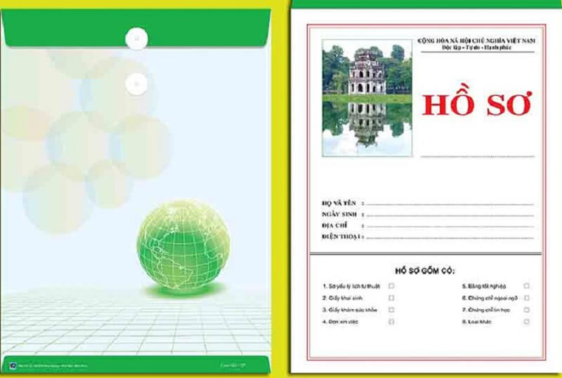 Hồ sơ xin việc viết sẵn