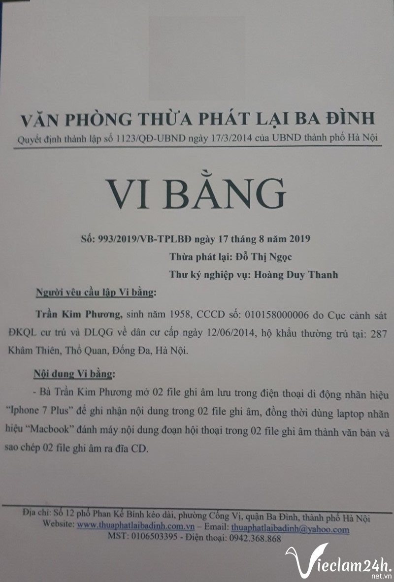 Công chứng vi bằng là gì? những thông tin bạn nên biết 7
