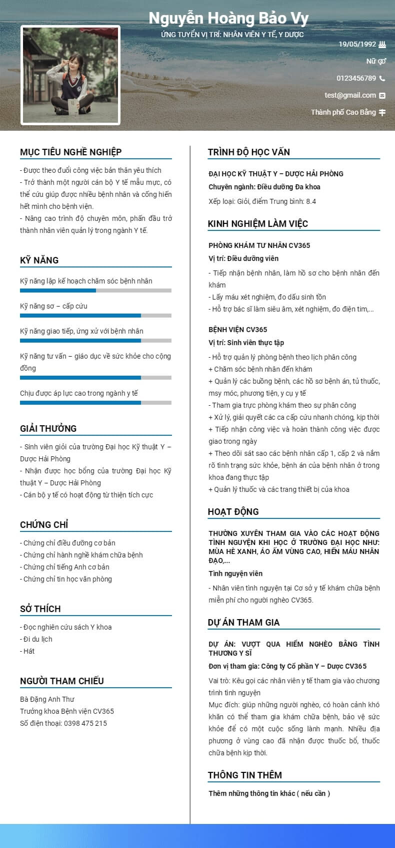 Viết CV trình dược viên chuẩn không cần chỉnh