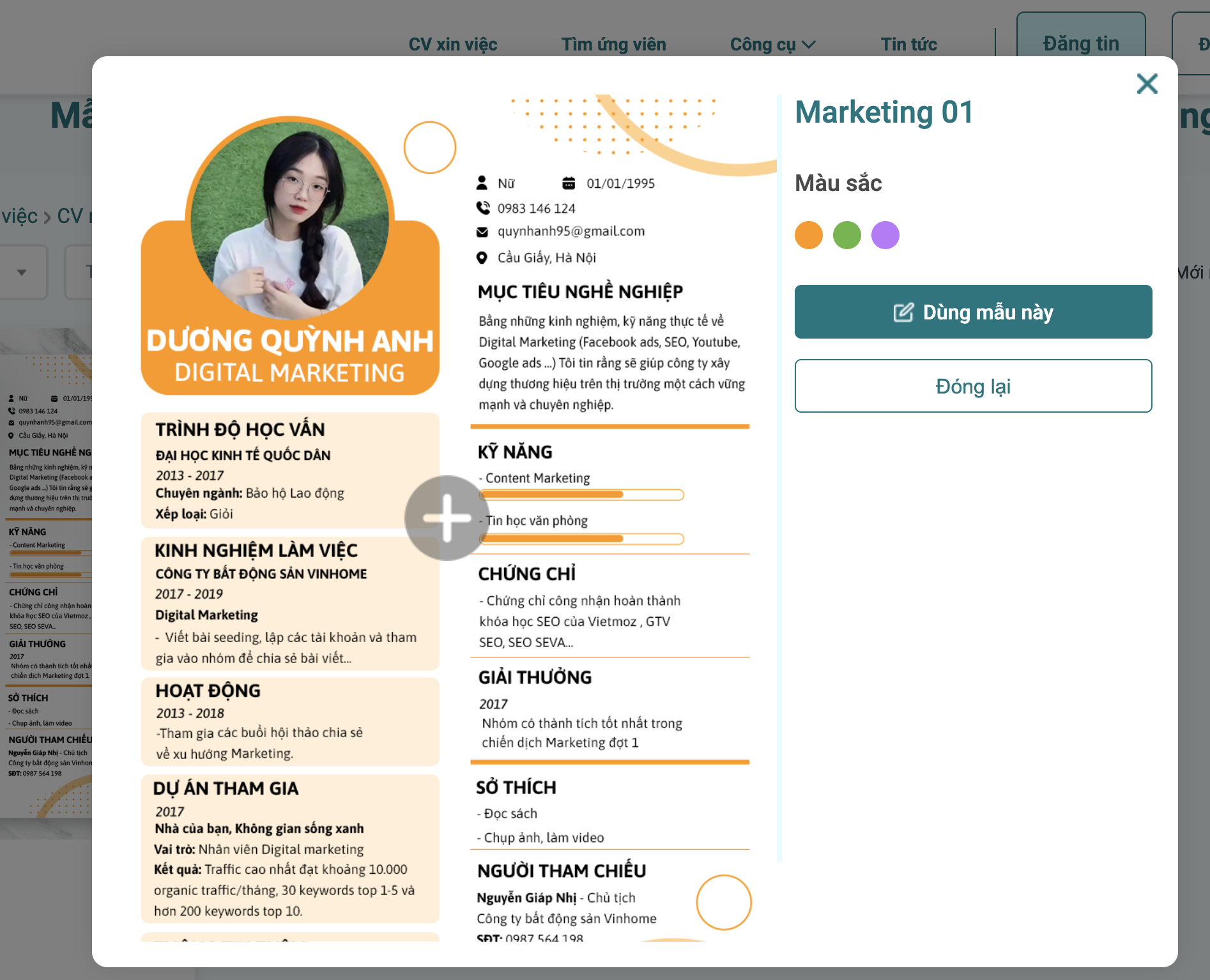 Bí quyết viết CV marketing hút nhà tuyển dụng