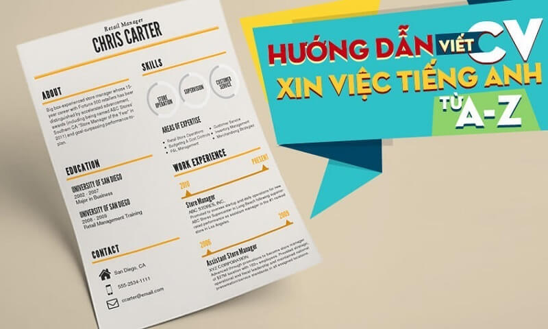 CV Tiếng Anh Hành chính Nhân sự