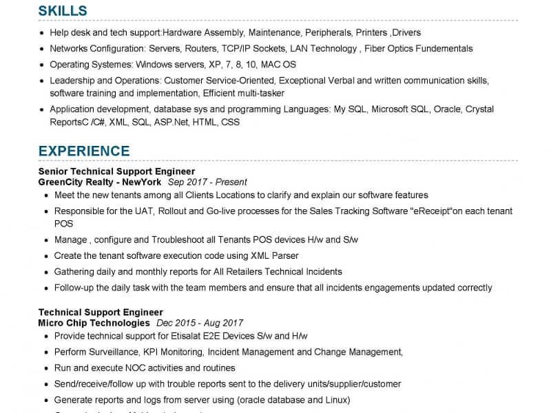 Kỹ năng nổi bật