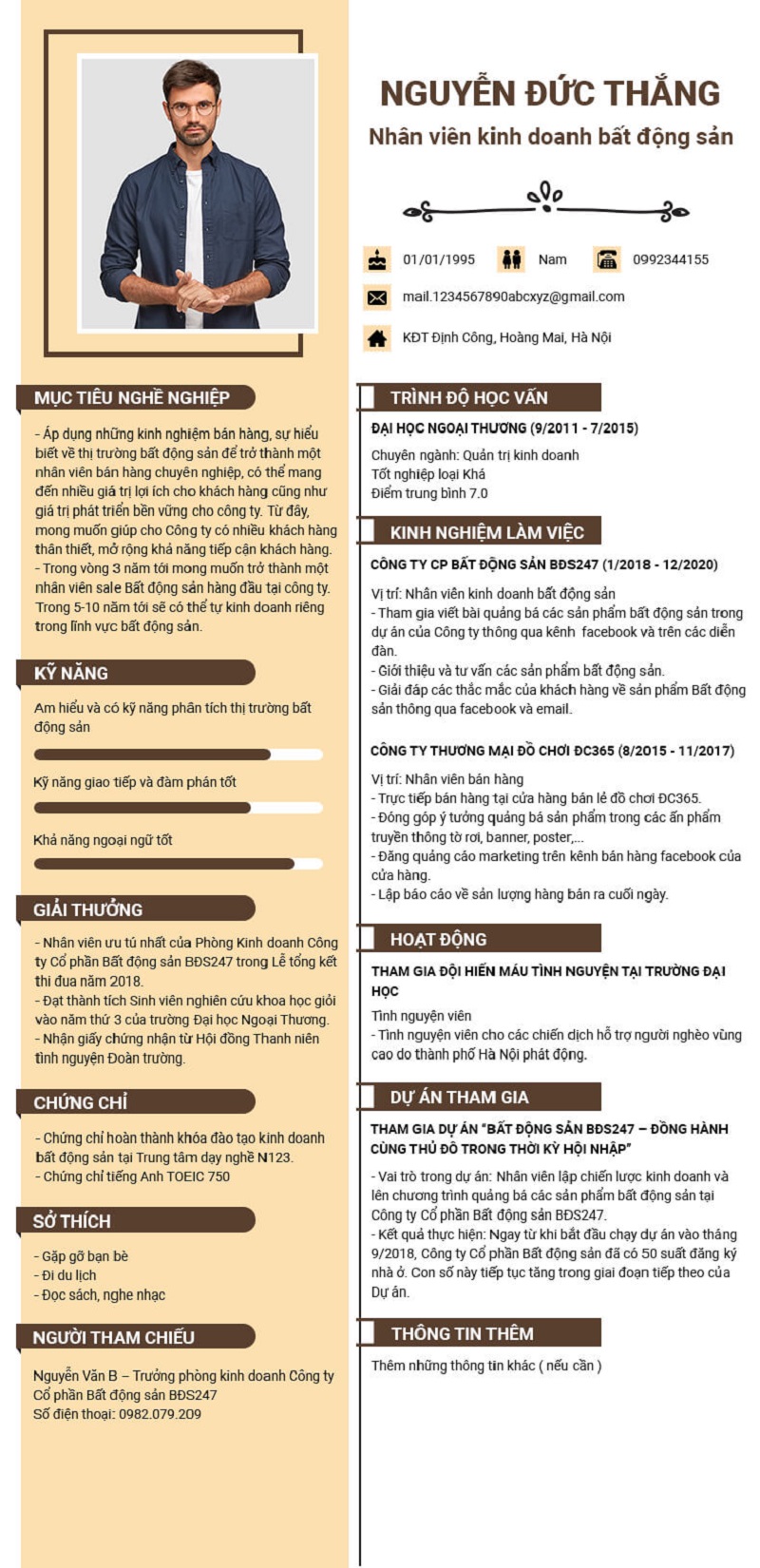 Làm cách nào để viết sơ yếu lý lịch cho nhà phát triển iOS