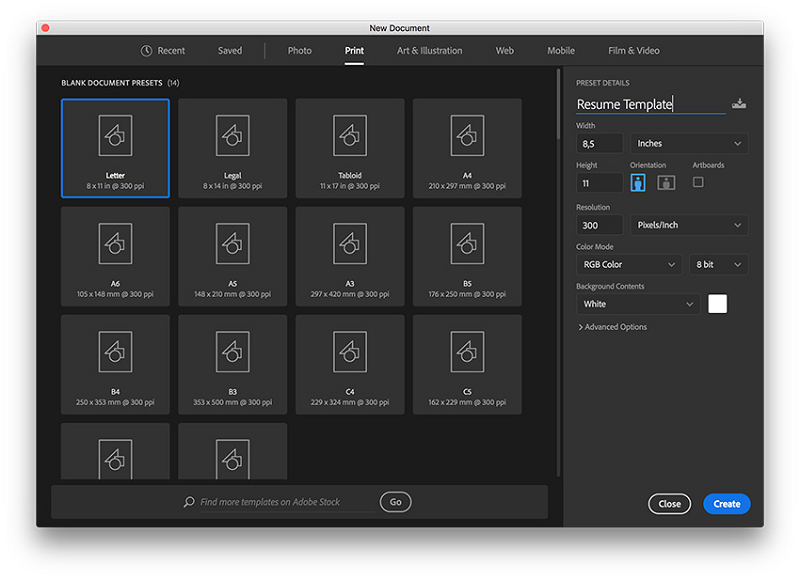 CV photoshop và cách thiết kế cv photoshop hoàn hảo nhất
