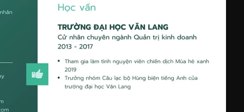 Lưu ý tạo CV quản trị kinh doanh chuyên nghiệp