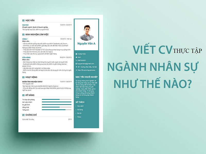 Đầy đủ ngay từ mục thông tin cá nhân