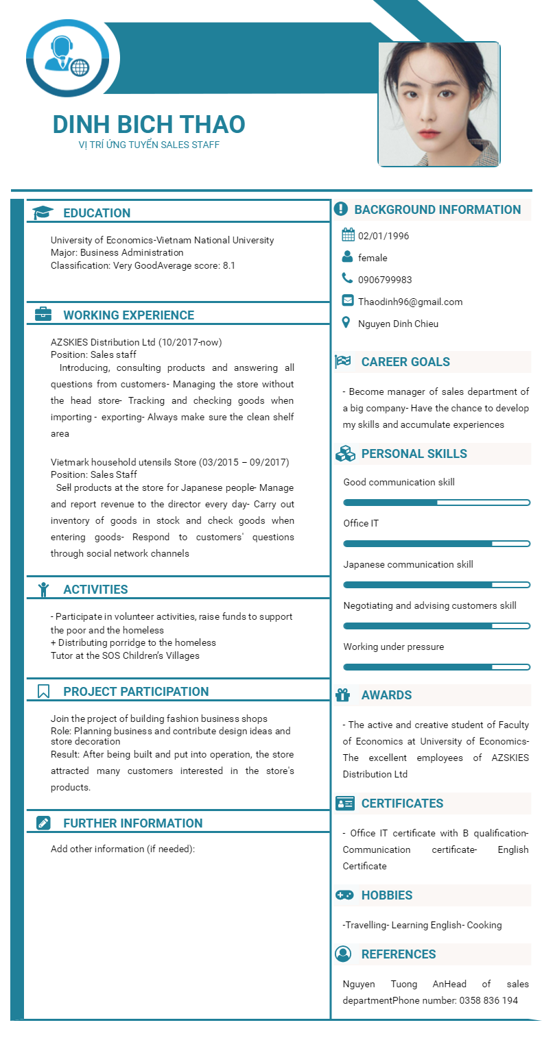 Download mẫu CV tiếng Anh đẹp file word tại đây