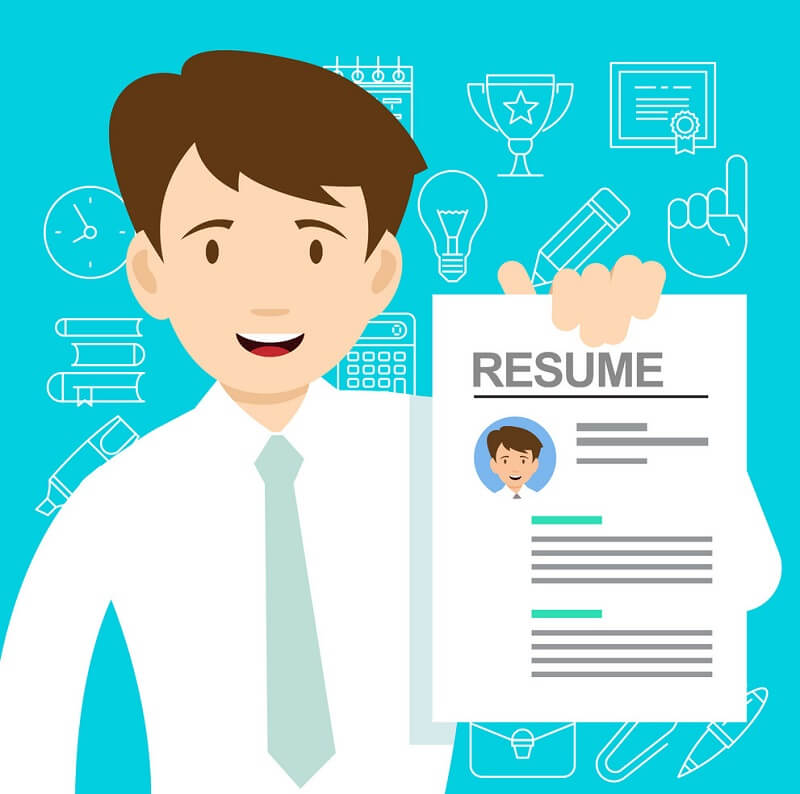 Phần kinh nghiệm làm việc trong CV Vietcombank