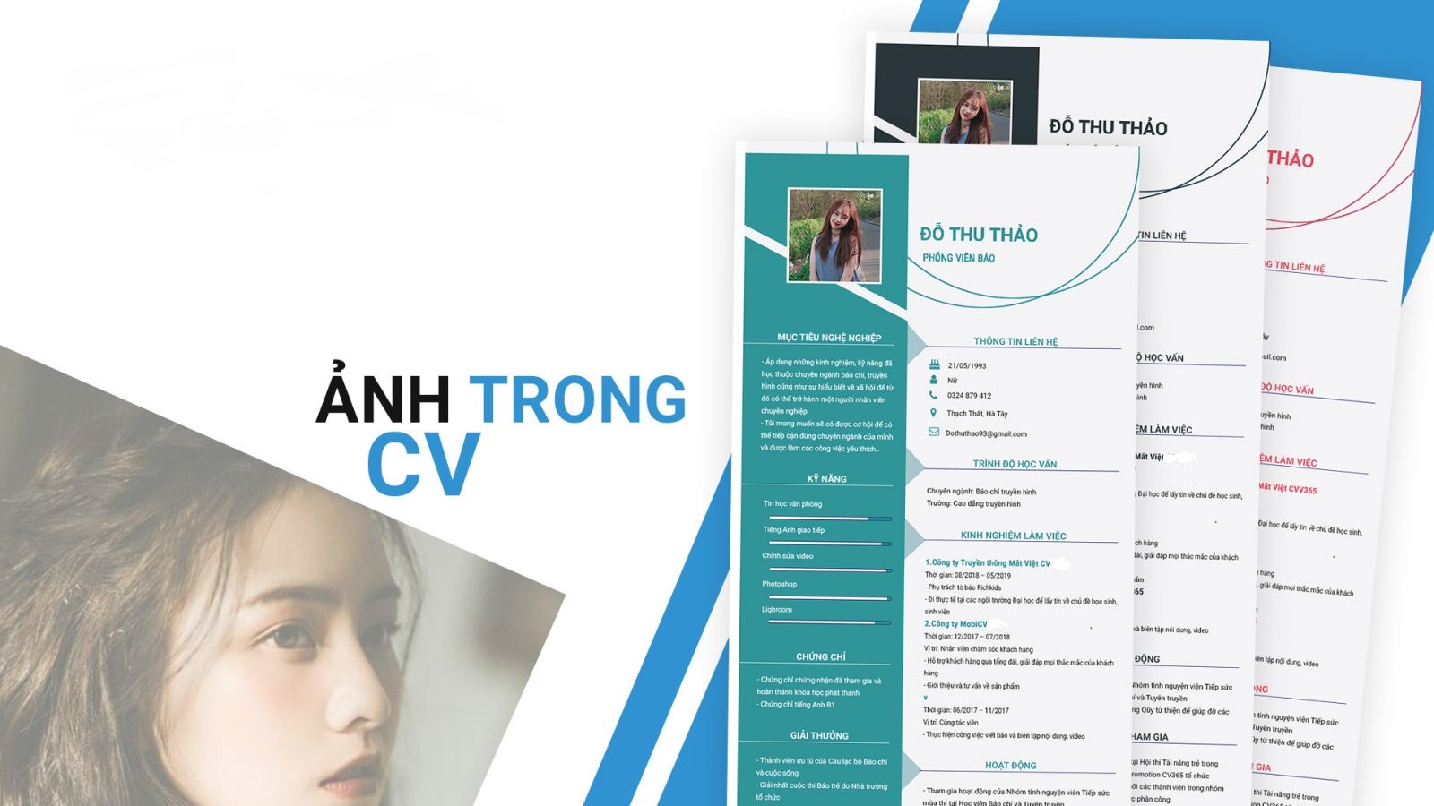 Vai trò của ảnh trong cv là gì, bạn đã biết chưa?