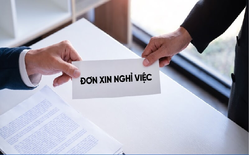 Làm đơn xin nghỉ việc
