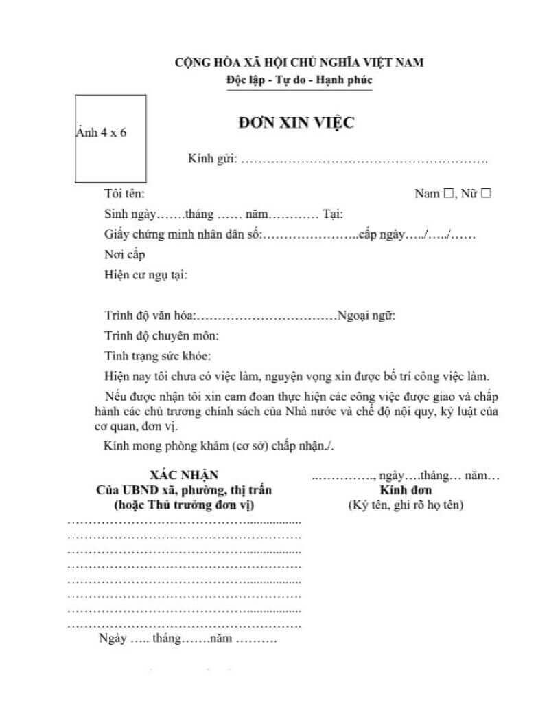 Đơn xin việc và cơ hội trúng tuyển tại Điện Máy Xanh