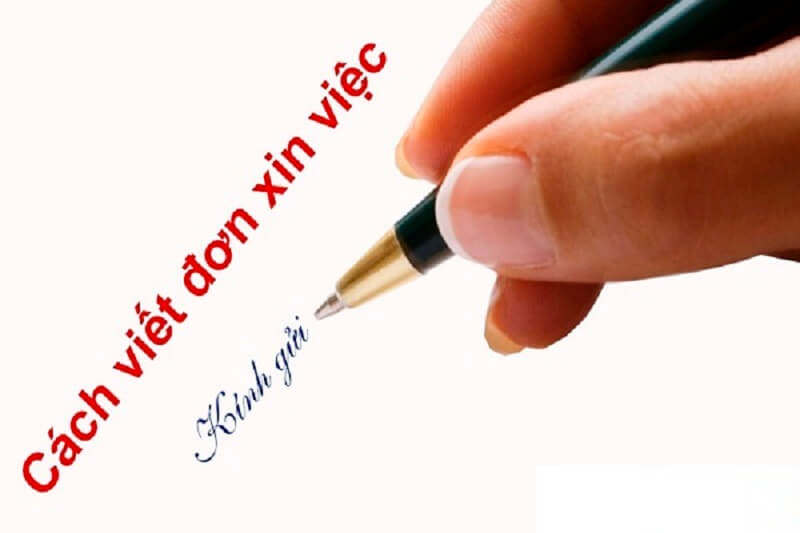 Đơn xin việc cần cấu trúc hoàn chỉnh