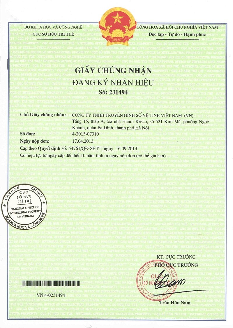 Tài liệu hồ sơ đăng ký nhãn hiệu