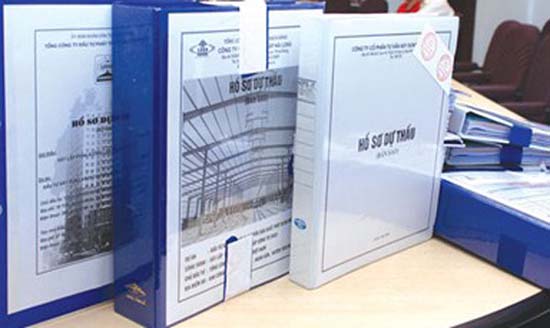 Trình bày hồ sơ dự thầu