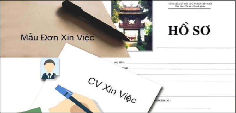 Điền các thông tin cần thiết vào phiếu ứng tuyển