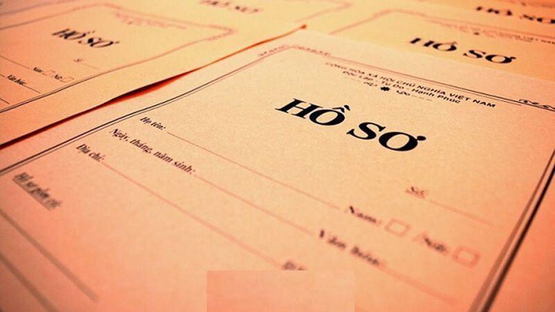 Thành phần của hồ sơ cho viên chức