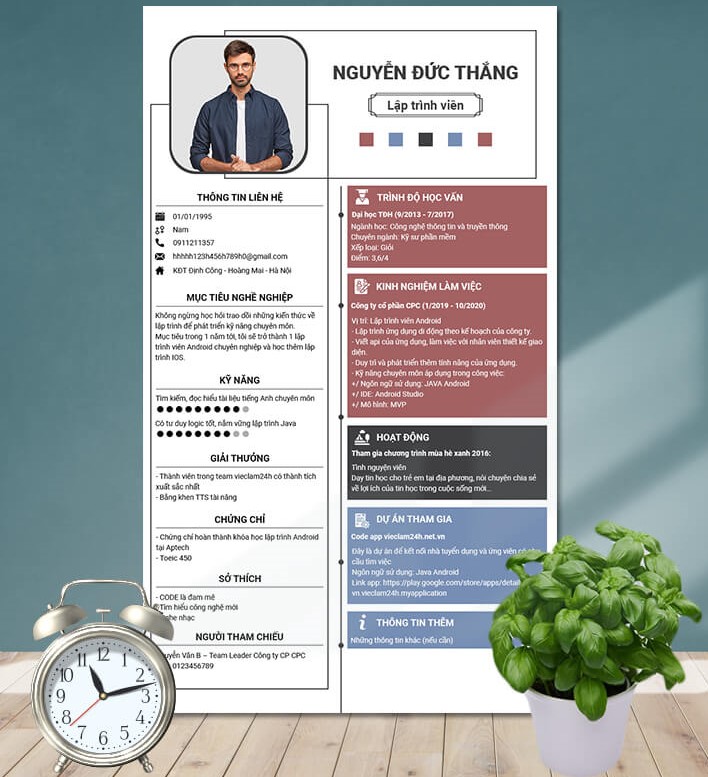 CV xin việc công ty LG