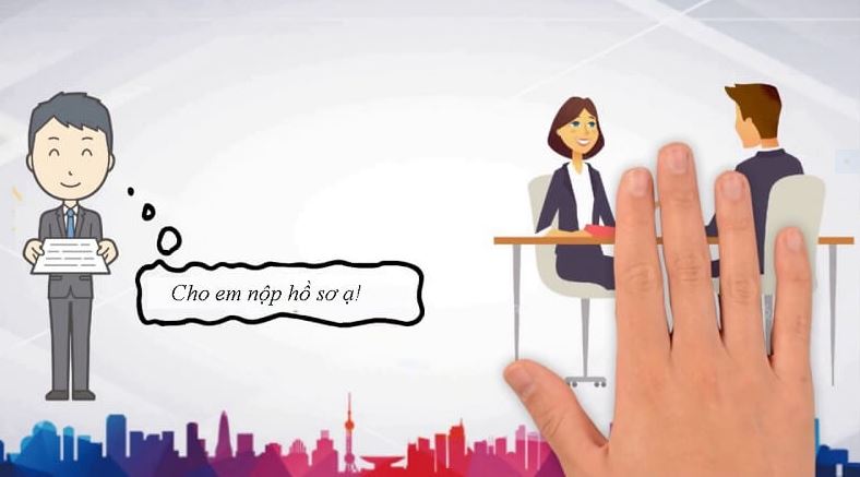 Việc nộp hồ sơ xin việc công ty Regina