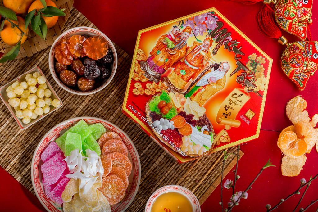 Kinh doanh bánh kẹo và mứt tết