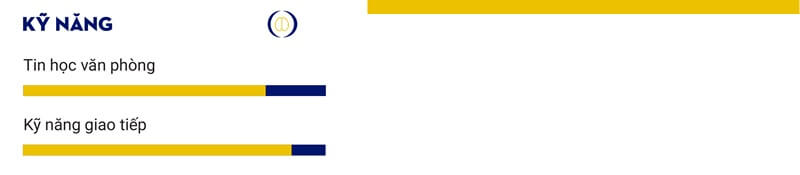 Mục kỹ năng trong mẫu CV xin việc thực phẩm - đồ uống