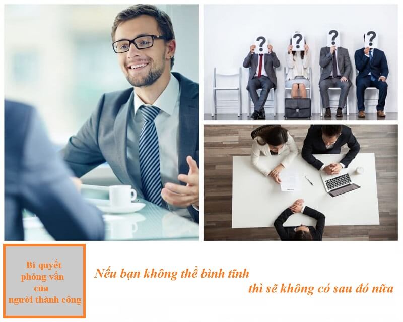 Nếu bạn không thể bình tĩnh thì sẽ không có sau đó nữa