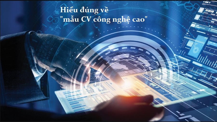 Mẫu CV công nghệ cao
