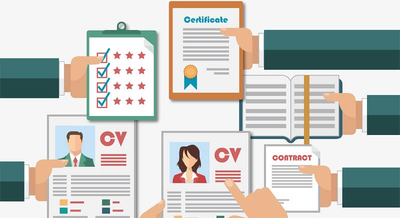Nội dung hay với cấu trúc câu hoặc từ tiếng Anh nên dùng trong CV