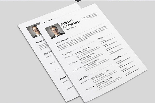 Cách trình bày cv bản cứng