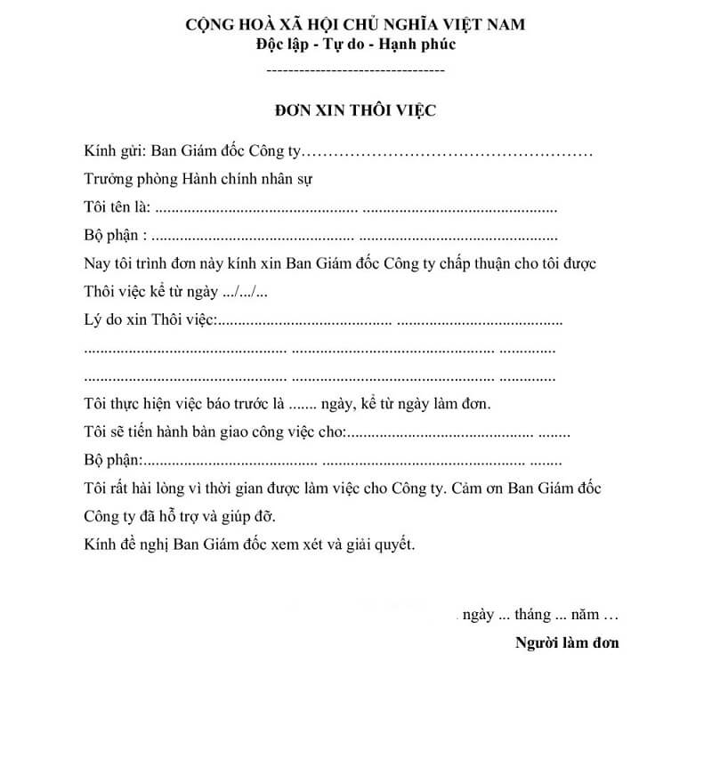 Nộp đơn và chờ phê duyệt