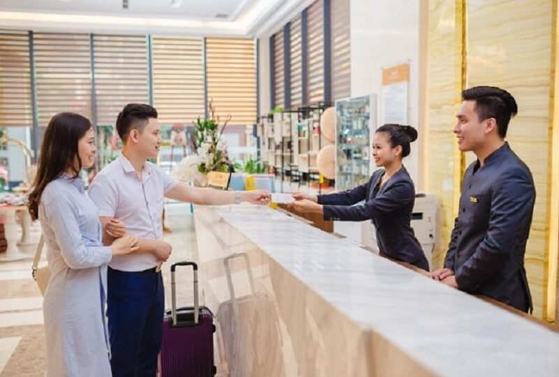 Bộ câu hỏi mới nhất ở vị trí lễ tân khách sạn