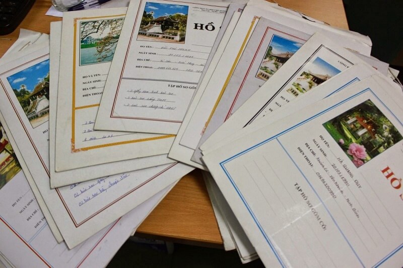 Yêu cầu cơ bản cần thực hiện khi điền sơ yếu lý lịch nhập học