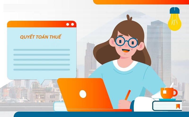 Tờ khai quyết toán thuế có thể nộp trực tiếp hoặc nộp online