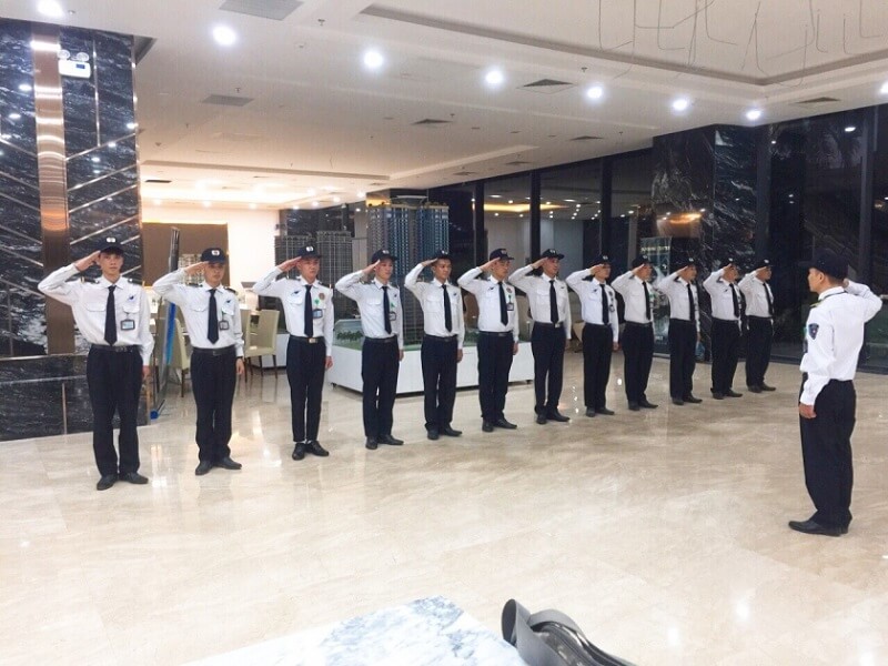 Tác phong nhân viên an ninh