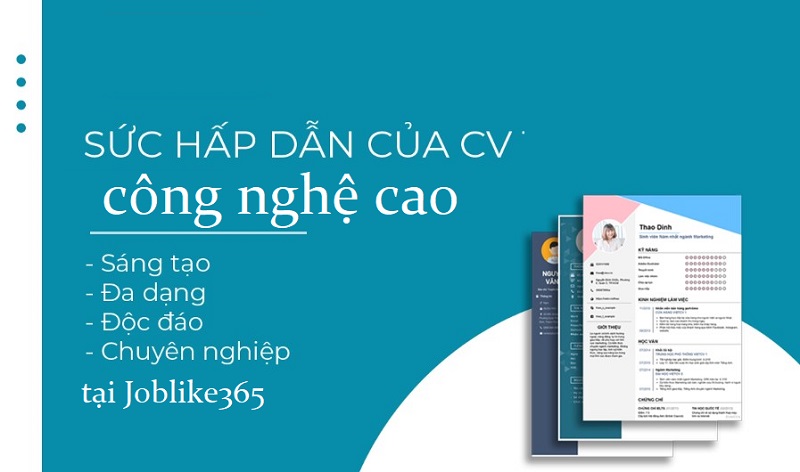 Tạo cv công nghệ cao hiệu quả