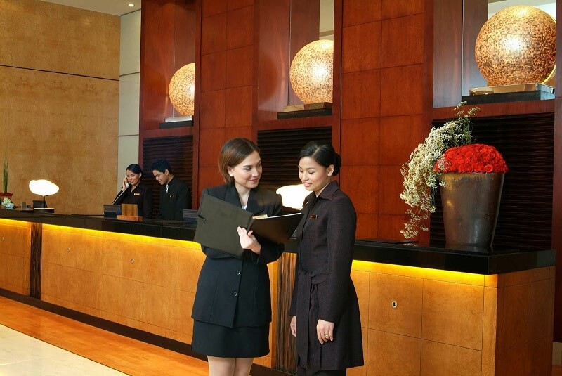 Cơ hội thăng tiến của tiếp tân