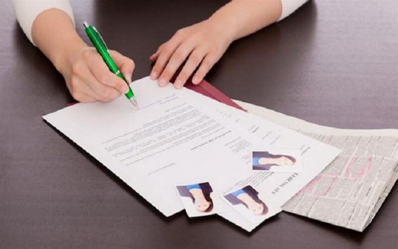 Trình độ học vấn trong đơn xin việc nhân viên bán hàng